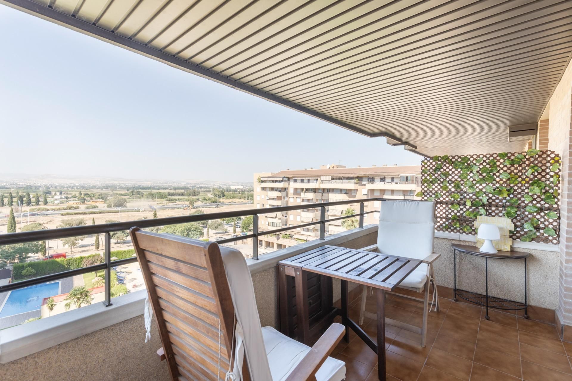 Terrace of Flat for sale in  Granada Capital  with Air Conditioner, Heating and Terrace