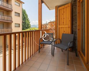 Balcony of Flat for sale in Puigcerdà  with Heating, Terrace and Storage room