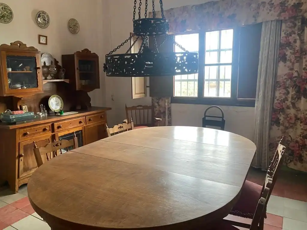 Comedor de Finca rústica en venta en Benifaió con Jardín privado, Terraza y Trastero