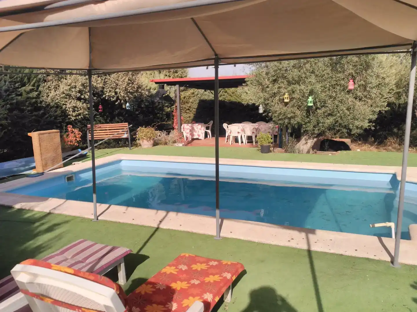 Piscina de Casa o xalet en venda en Valdecaballeros amb Aire condicionat i Piscina