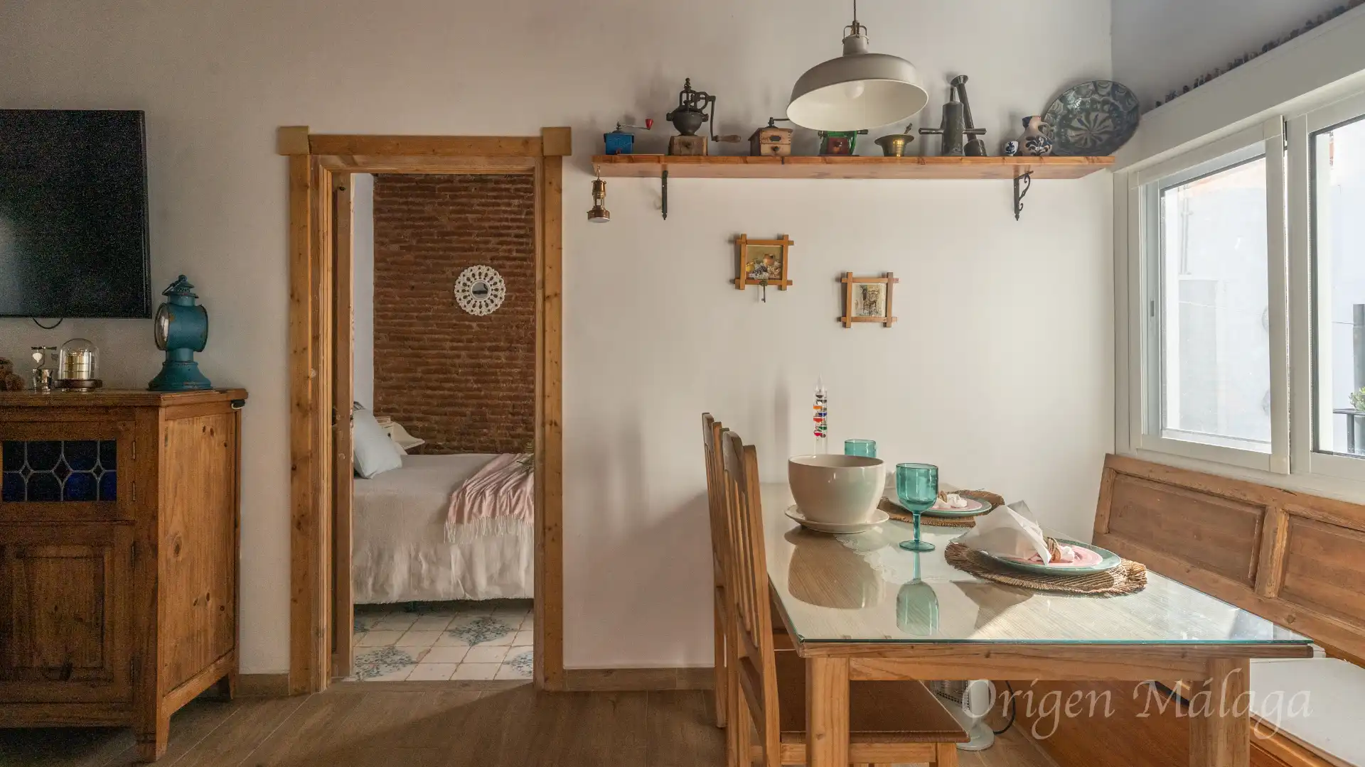 Comedor de Casa adosada en venta en Málaga con Aire acondicionado, Terraza y Trastero