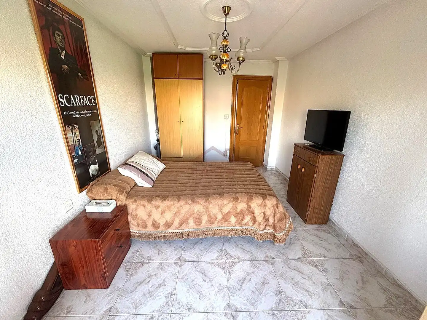 Bedroom of Flat for sale in Elche / Elx  with Furnished, Oven and Balcony