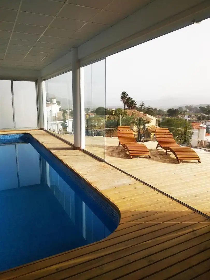 Piscina de Casa o chalet en venta en Gandia con Calefacción, Jardín privado y Terraza