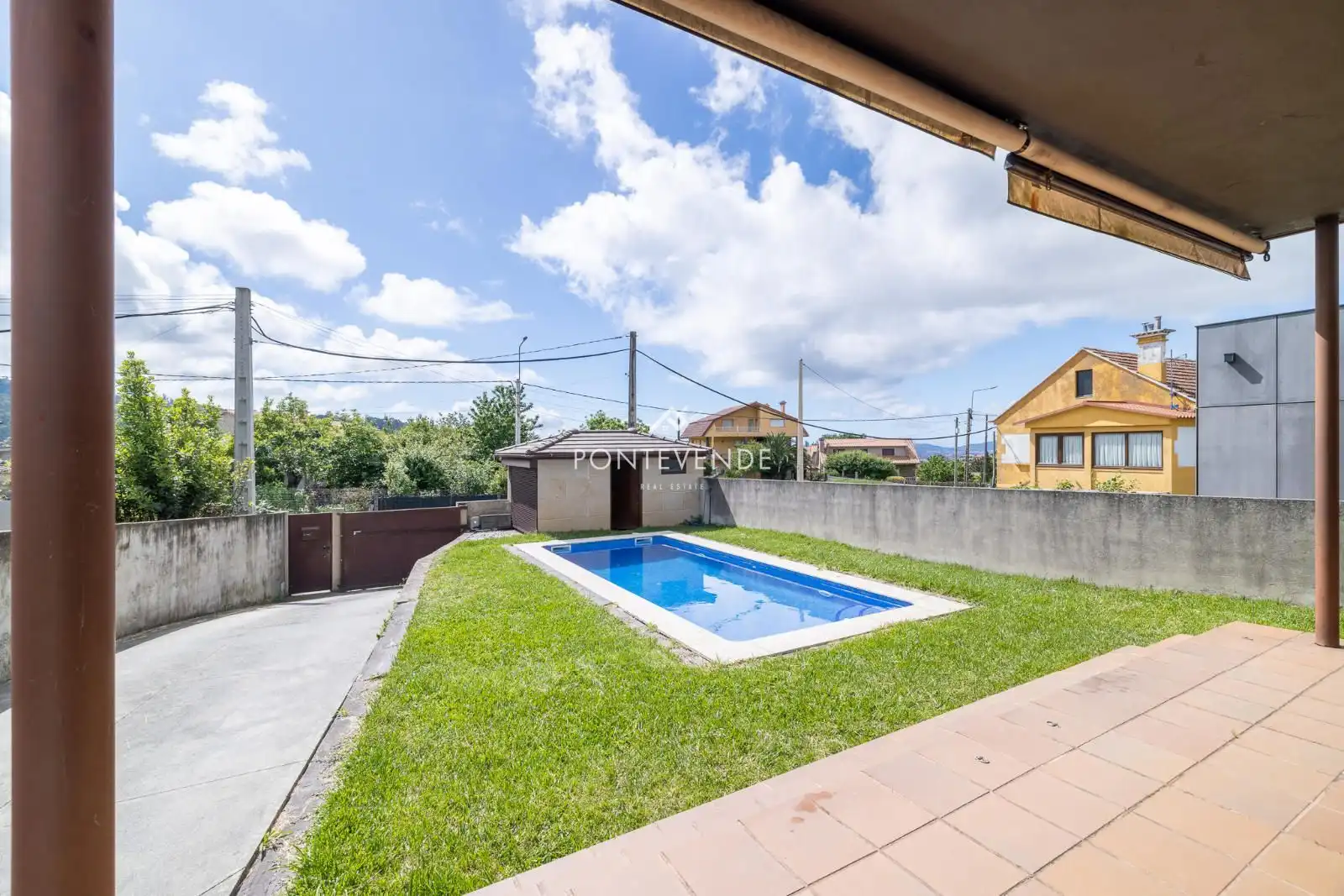 Piscina de Casa o chalet en venta en Vigo  con Calefacción, Terraza y Trastero