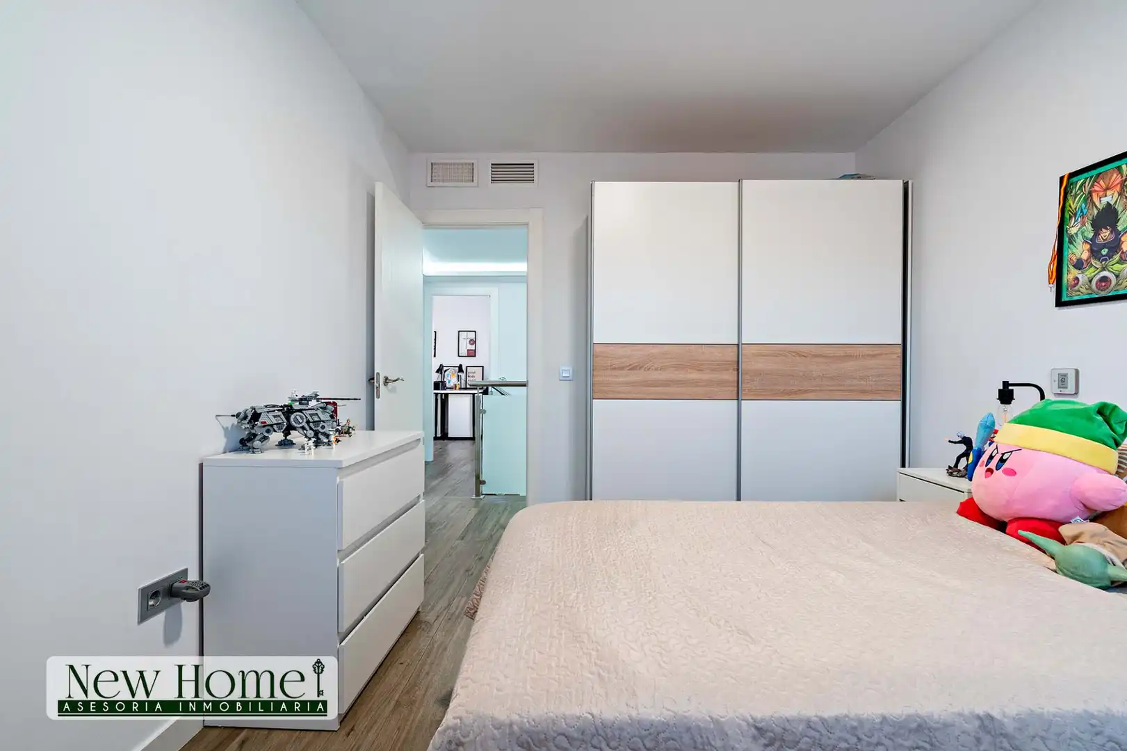Bedroom of Houses for sale in Roquetas de Mar  with Air Conditioner, Terrace and Furnished