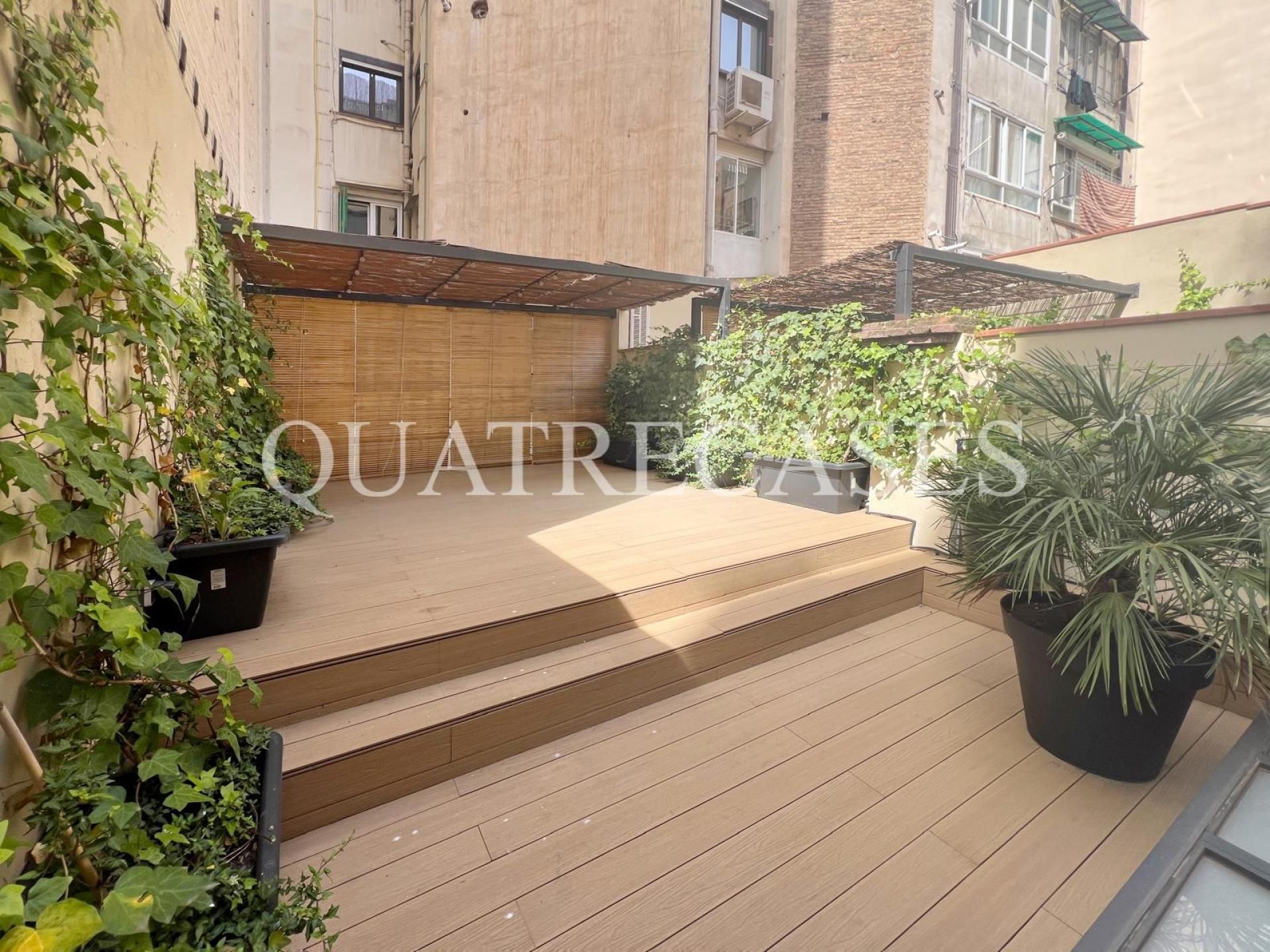 Terrace of Flat for sale in  Barcelona Capital  with Heating, Terrace and Oven