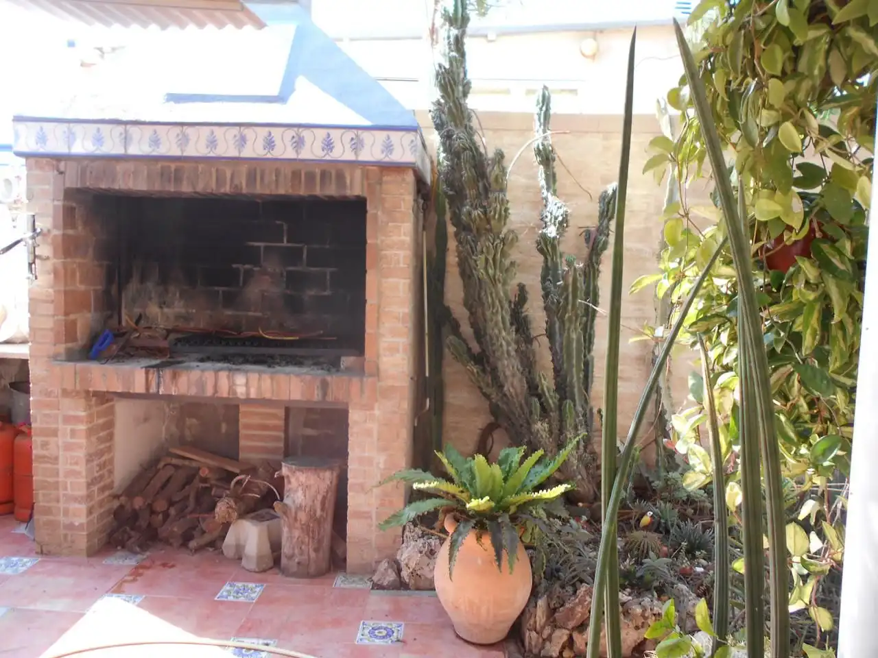 Garden of Houses for sale in Burriana / Borriana  with Air Conditioner, Private garden and Terrace