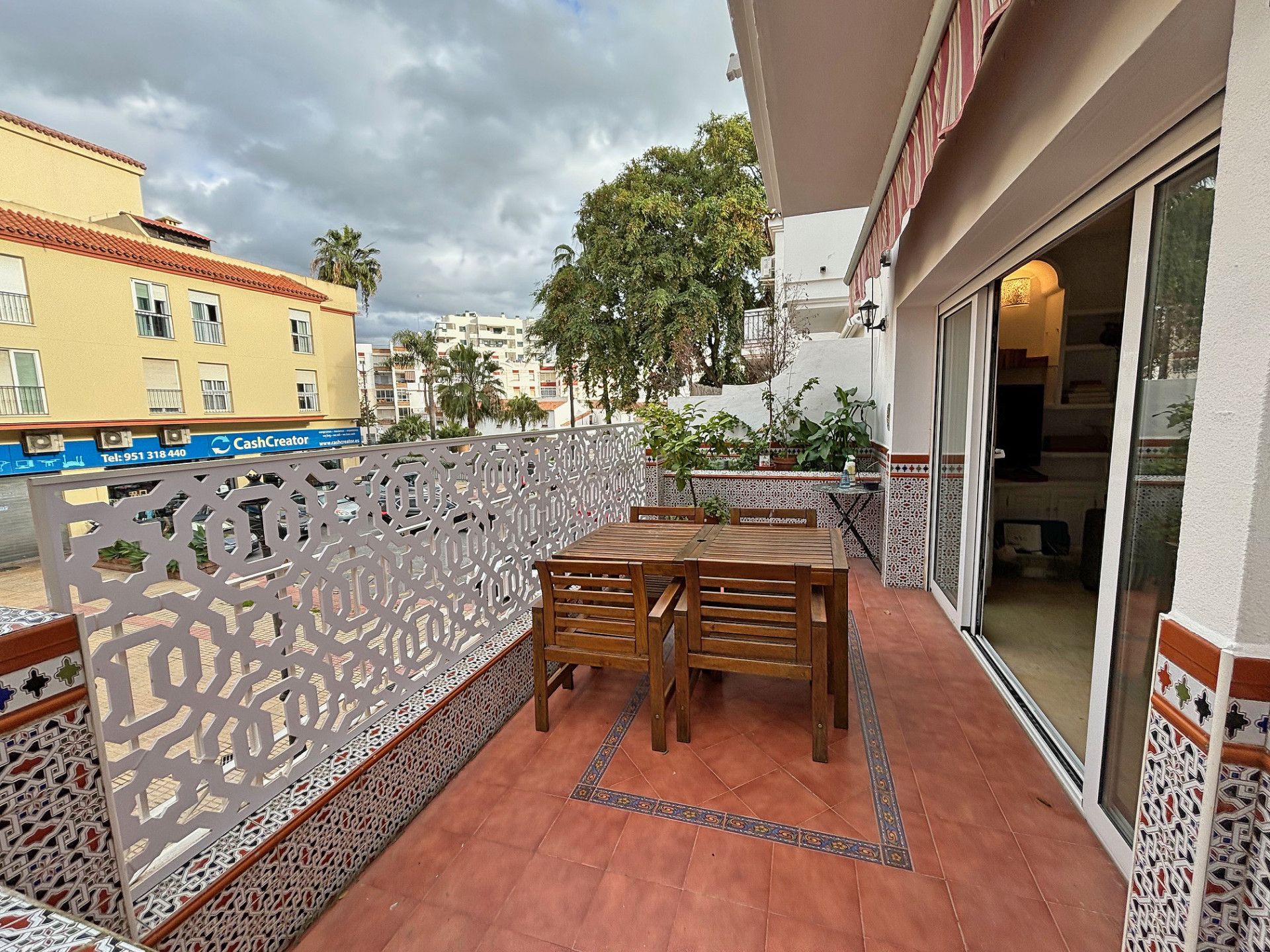 Terrace of Single-family semi-detached for sale in Estepona  with Air Conditioner, Terrace and Storage room