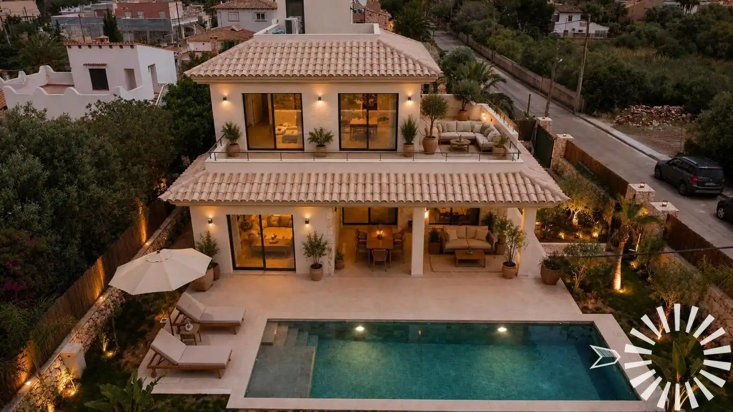 House with pool for sale in Cala Llombards