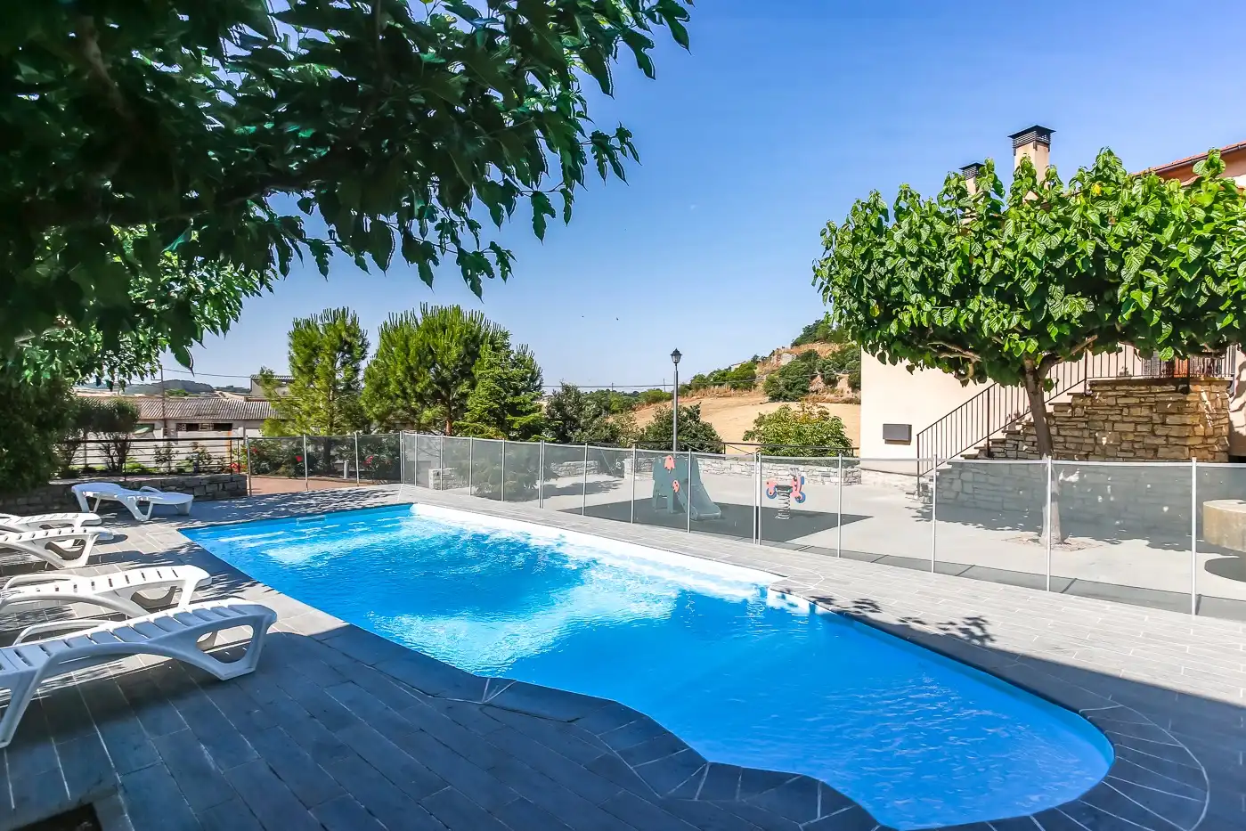 Swimming pool of Country homes for sale in Les Oluges  with Heating, Private garden and Terrace