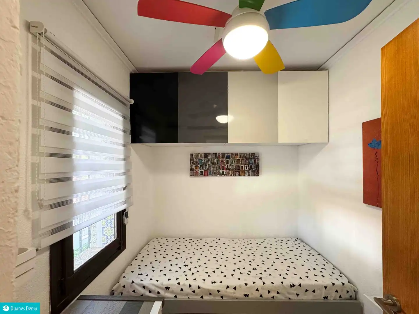 Dormitori de Casa adosada en venda en Dénia amb Aire condicionat, Jardí privat i Terrassa