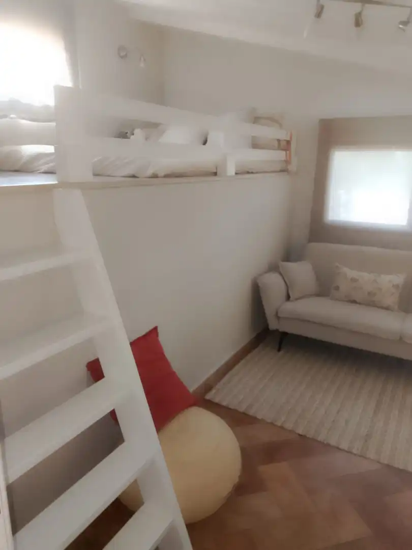 Dormitori de Casa o xalet en venda en Tibi amb Aire condicionat, Jardí privat i Parquet