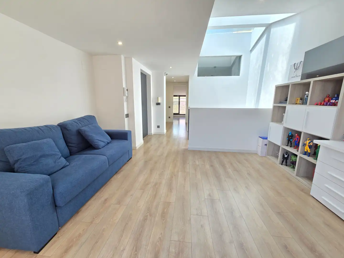 Wohnzimmer von Einfamilien-Reihenhaus zum Verkauf in Sabadell mit Terrasse und Schwimmbad