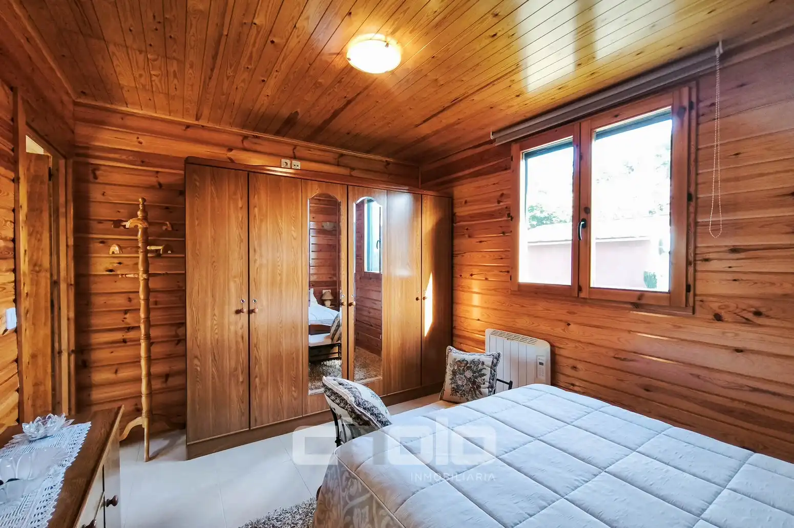 Bedroom of Houses for sale in Friol  with Heating and Furnished