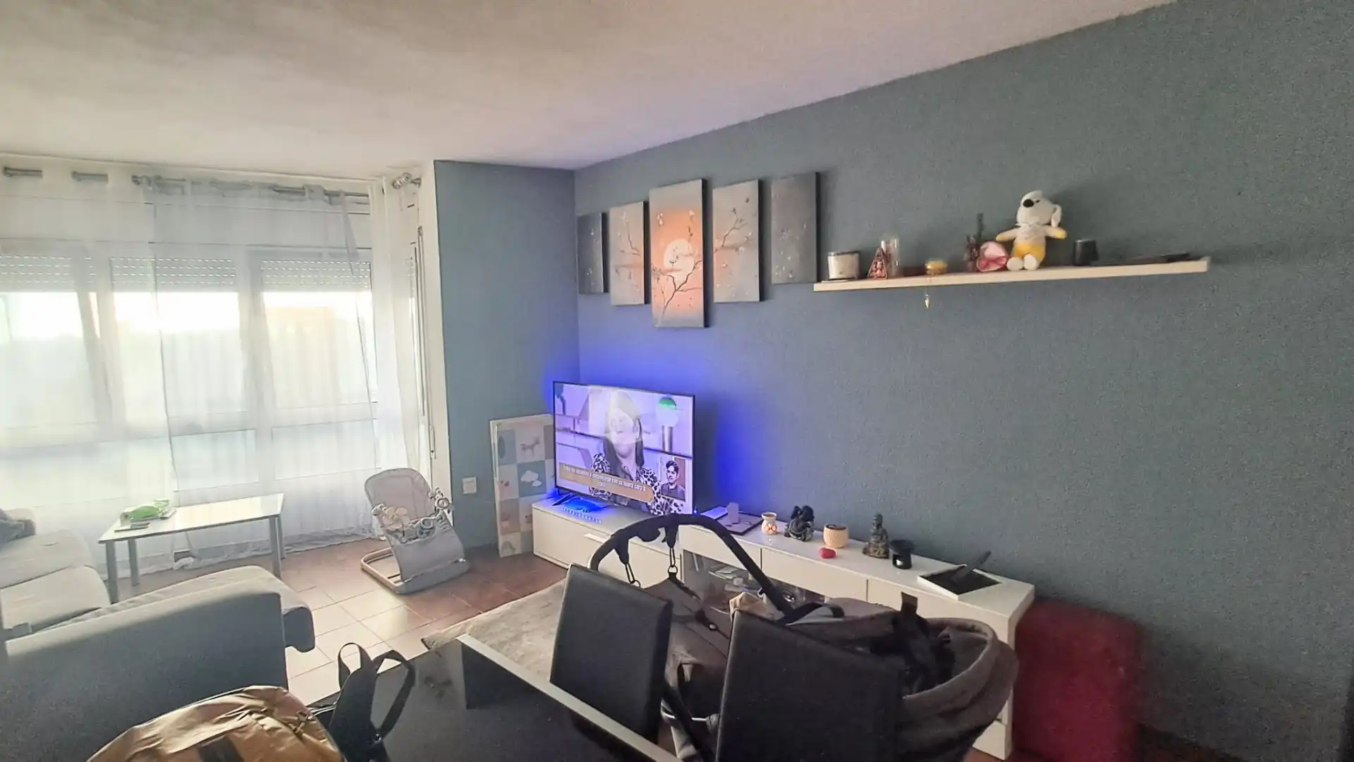 Sala d'estar de Pis en venda en Cassà de la Selva amb Calefacció i Balcó