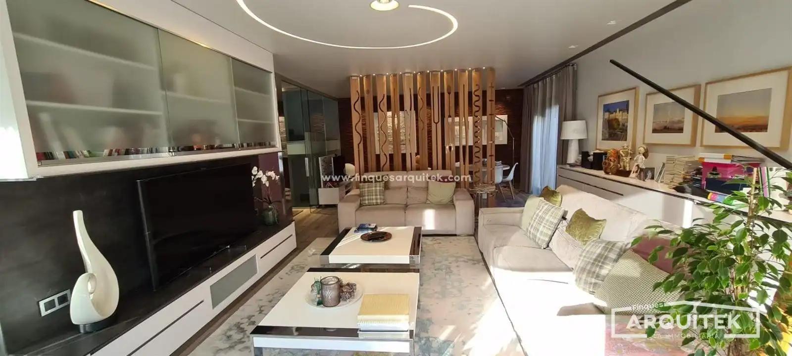 Sala d'estar de Casa o xalet en venda en Lleida amb Aire condicionat, Calefacció i Terrassa