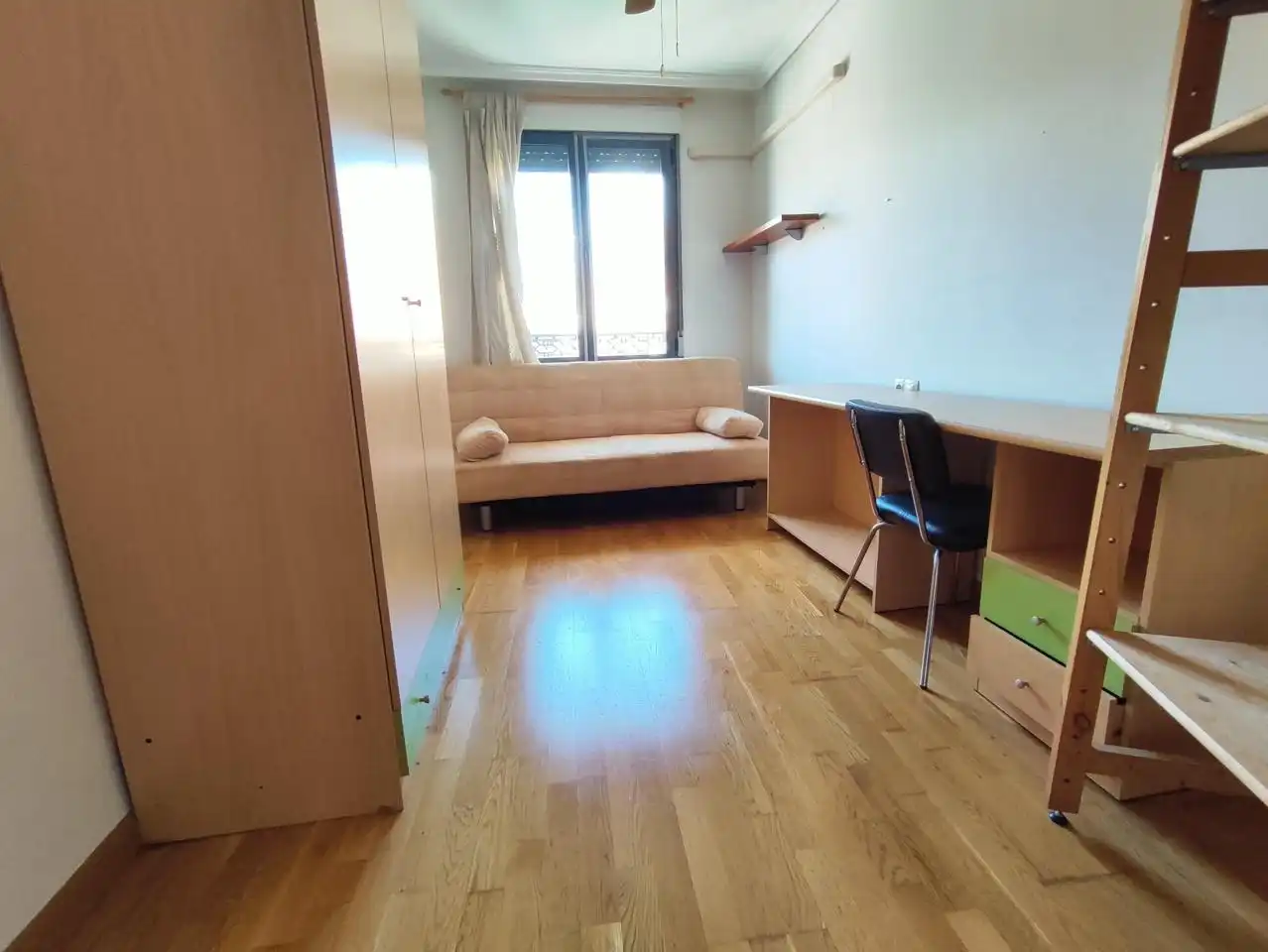 Schlafzimmer von Wohnung zur Miete in Albacete mit Klimaanlage, Heizung und Terrasse