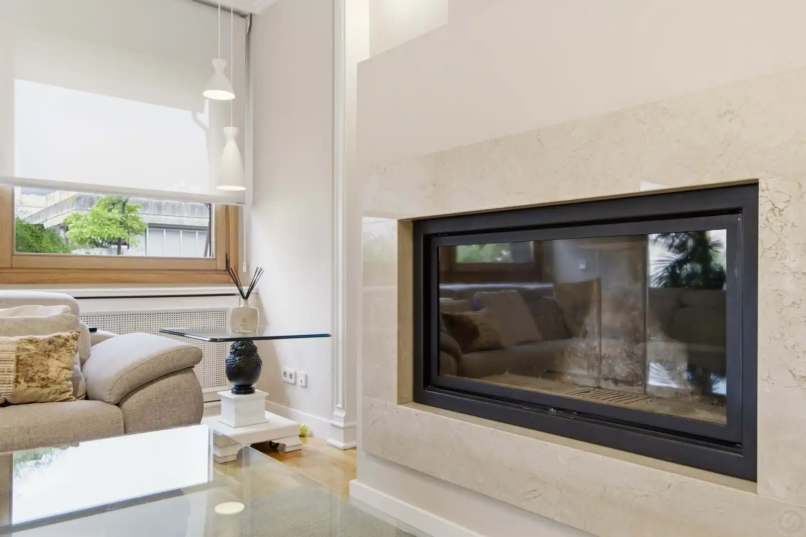 Living room of Duplexes for sale in Girona  with Air Conditioner, Heating and Terrace