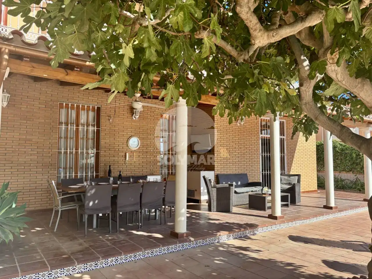 Terrassa de Casa o xalet en venda en Vélez-Málaga amb Aire condicionat, Jardí privat i Terrassa