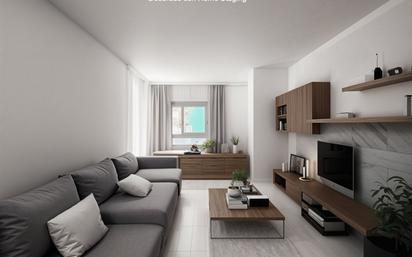 Living room of Flat for sale in Girona Capital  with Air Conditioner, Heating and Storage room