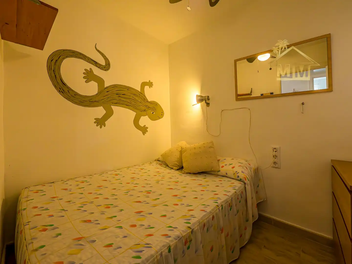 Schlafzimmer von Wohnungen zum Verkauf in Es Mercadal mit Klimaanlage, Privatgarten und Terrasse