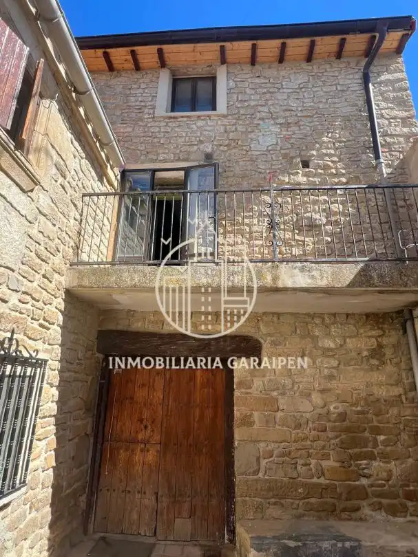 Vista exterior de Casa o chalet en venta en Santacara con Terraza y Balcón