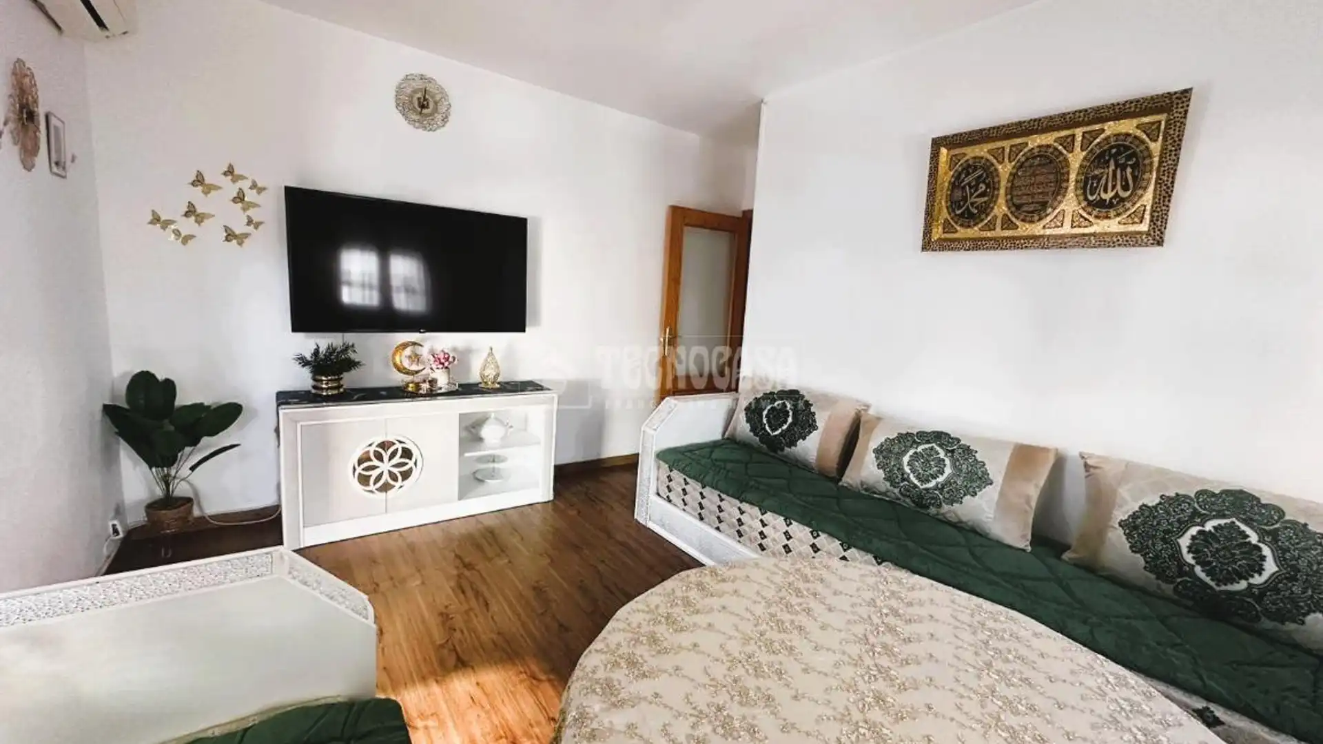 Sala de estar de Piso en venta en Parla con Calefacción, Parquet y Terraza