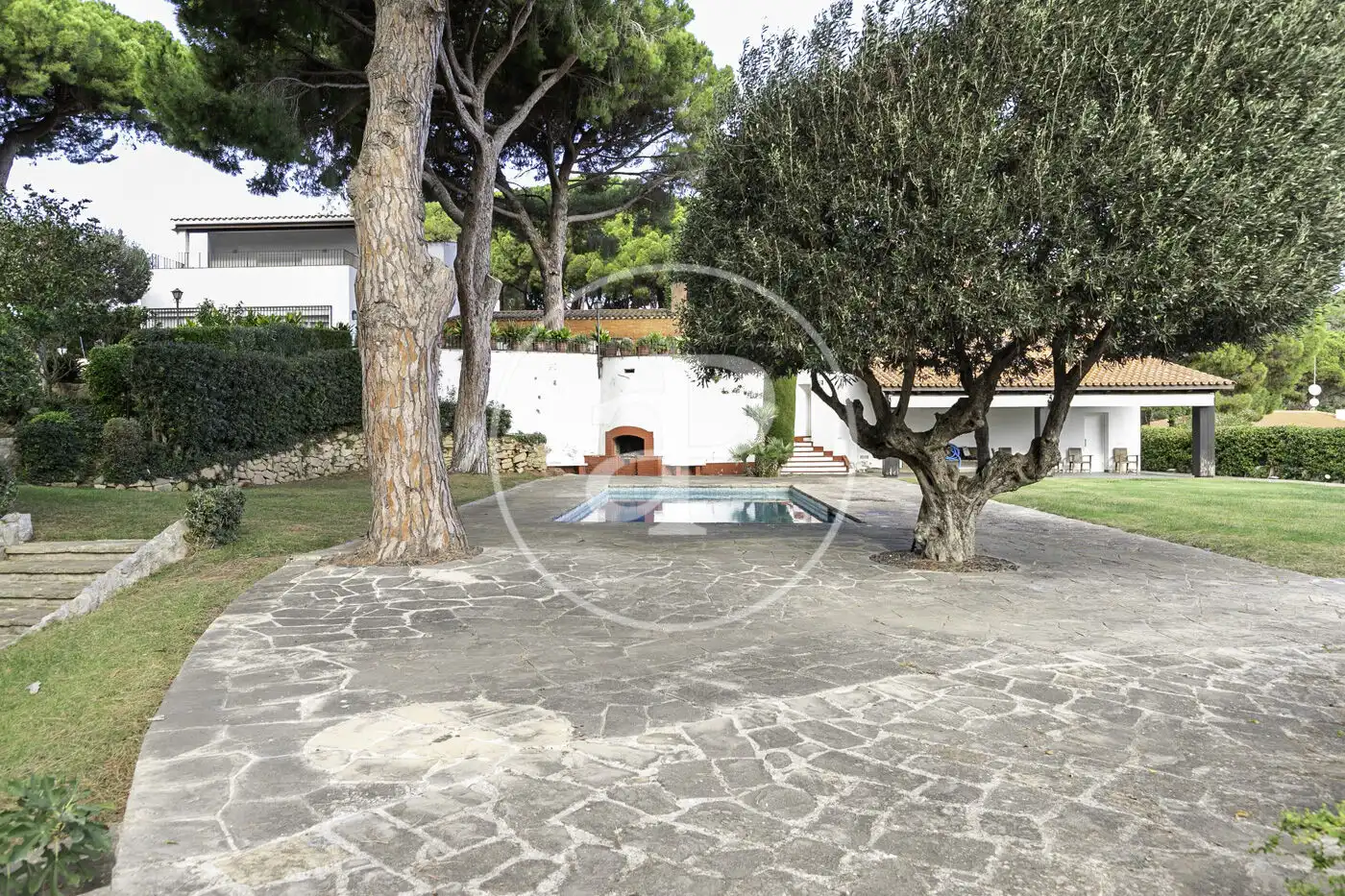 Jardí de Casa o xalet en venda en Sant Andreu de Llavaneres amb Aire condicionat, Calefacció i Jardí privat