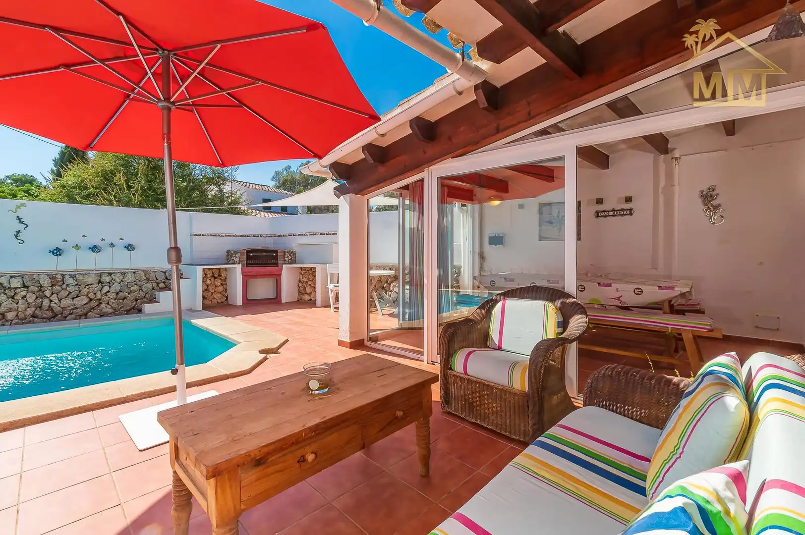 Terraza de Casa o chalet en venta en Es Castell con Aire acondicionado, Calefacción y Terraza