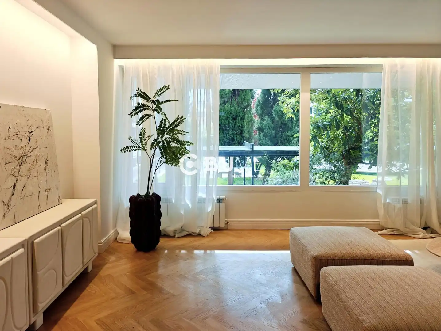 Sala de estar de Piso en venta en Madrid con Aire acondicionado, Calefacción y Parquet