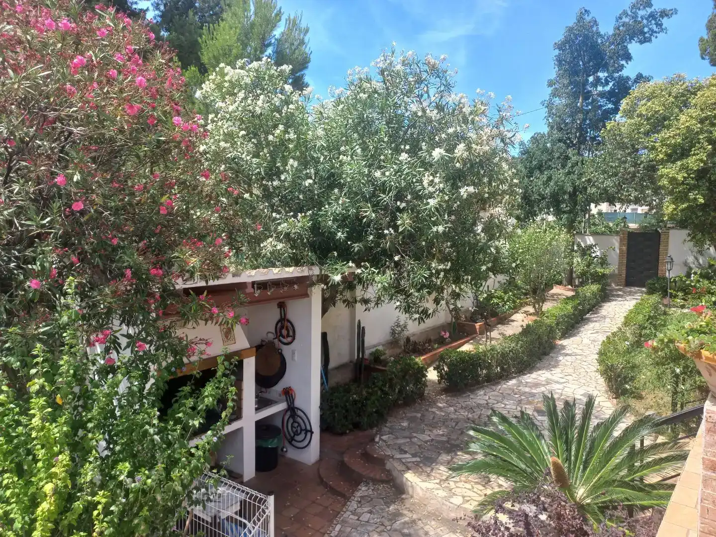 Garten von Haus oder Chalet zum Verkauf in Chiva mit Klimaanlage, Schwimmbad und Balkon