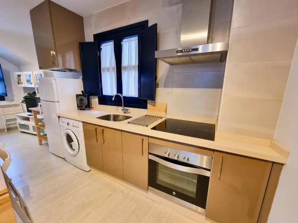 Cocina de Piso en venta en Cudillero con Calefacción, Parquet y Amueblado