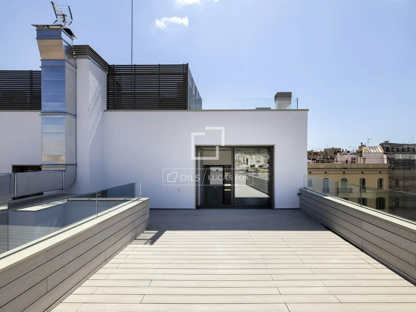 Terrace of Attic for sale in Barcelona  with Air Conditioner, Terrace and Swimming Pool