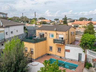 Exterior view of House or chalet for sale in Dosrius  with Heating, Private garden and Swimming Pool