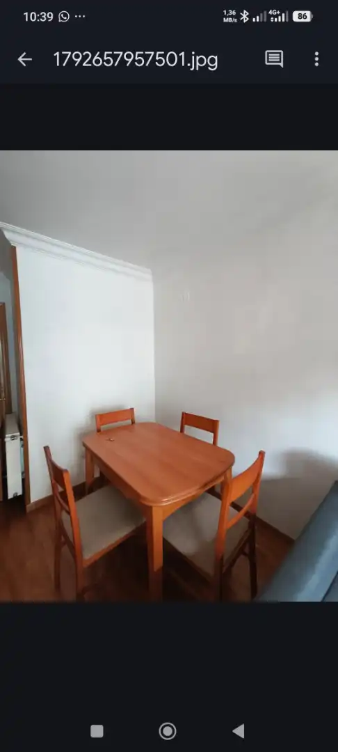 Menjador de Apartament en venda en Ribadeo, Lugo