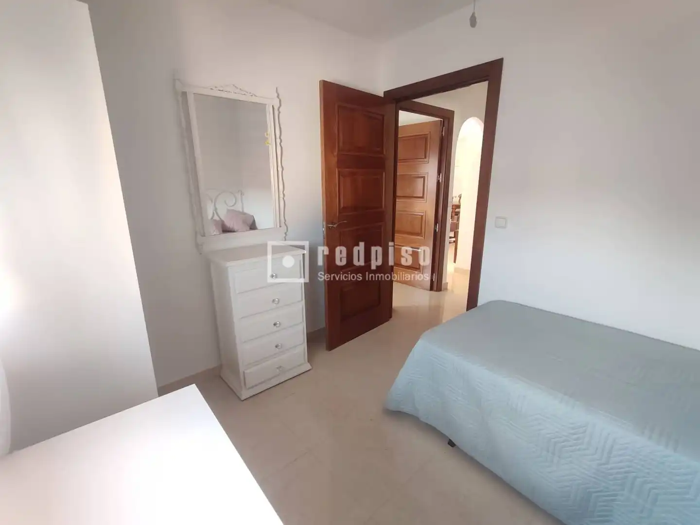 Bedroom of Flat for rent in Málaga  with Terrace