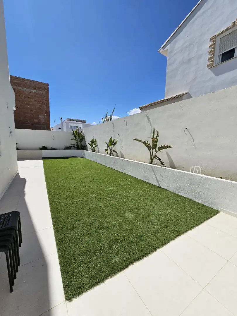 Terraza de Casa o chalet en venta en Baza con Aire acondicionado, Calefacción y Jardín privado
