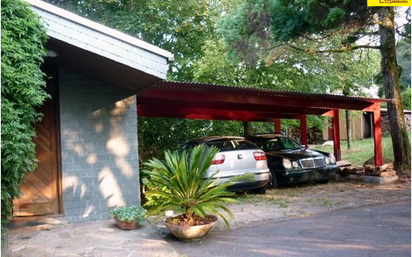 Vista exterior de Casa o xalet en venda en Vedra amb Terrassa, Piscina i Balcó