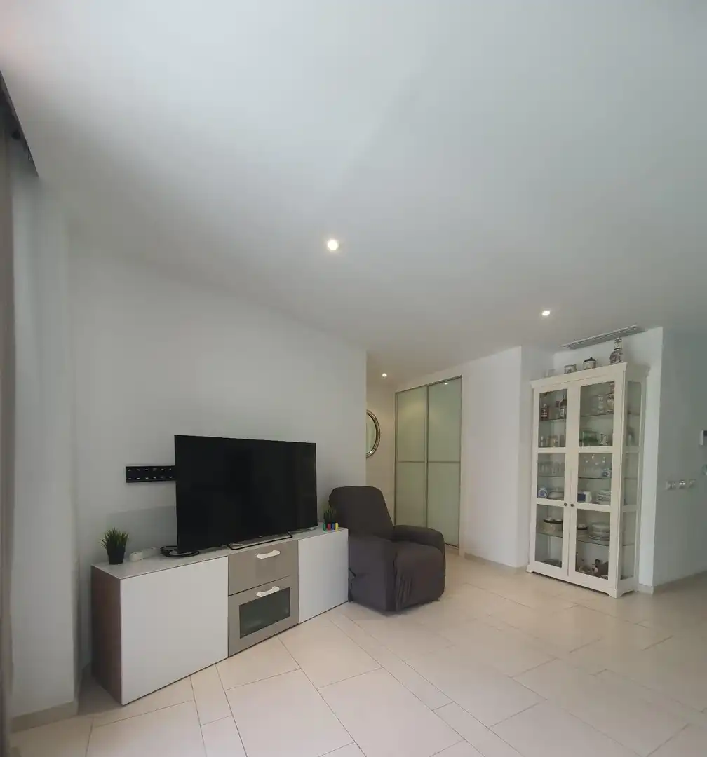 Sala d'estar de Apartament de lloguer en Arona amb Aire condicionat, Terrassa i Moblat