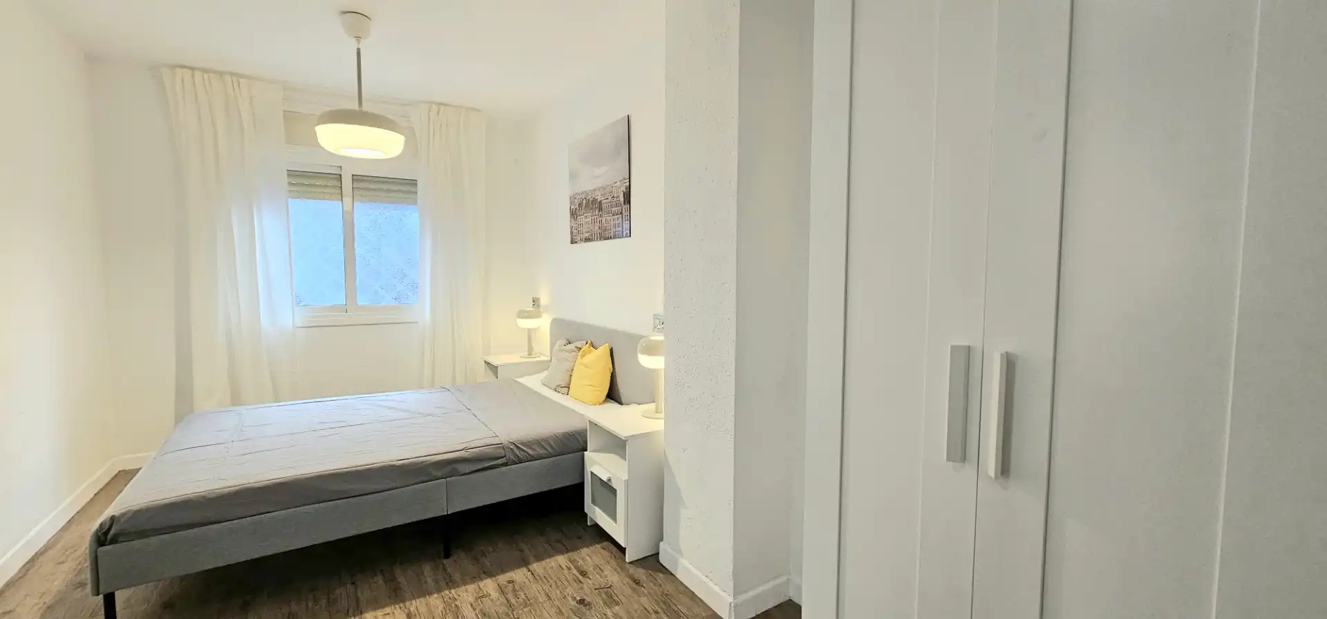 Schlafzimmer von Wohnung zur Miete in Nou Barris