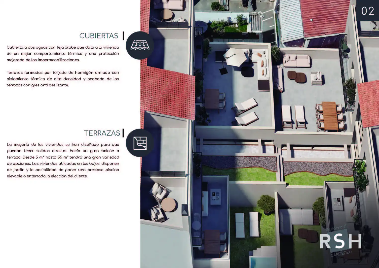 Terrassa de Àtic en venda en Cardedeu amb Calefacció, Parquet i Terrassa