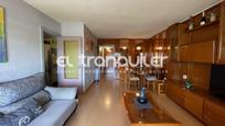 Sala d'estar de Pis de lloguer en Alcalá de Henares amb Parquet, Terrassa i Moblat