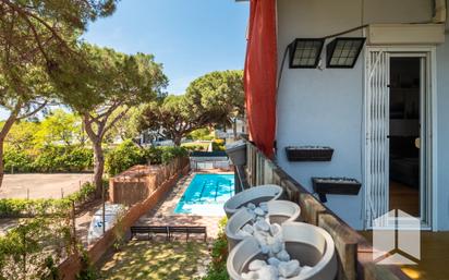 Garden of Flat for sale in Castelldefels  with Air Conditioner, Heating and Terrace