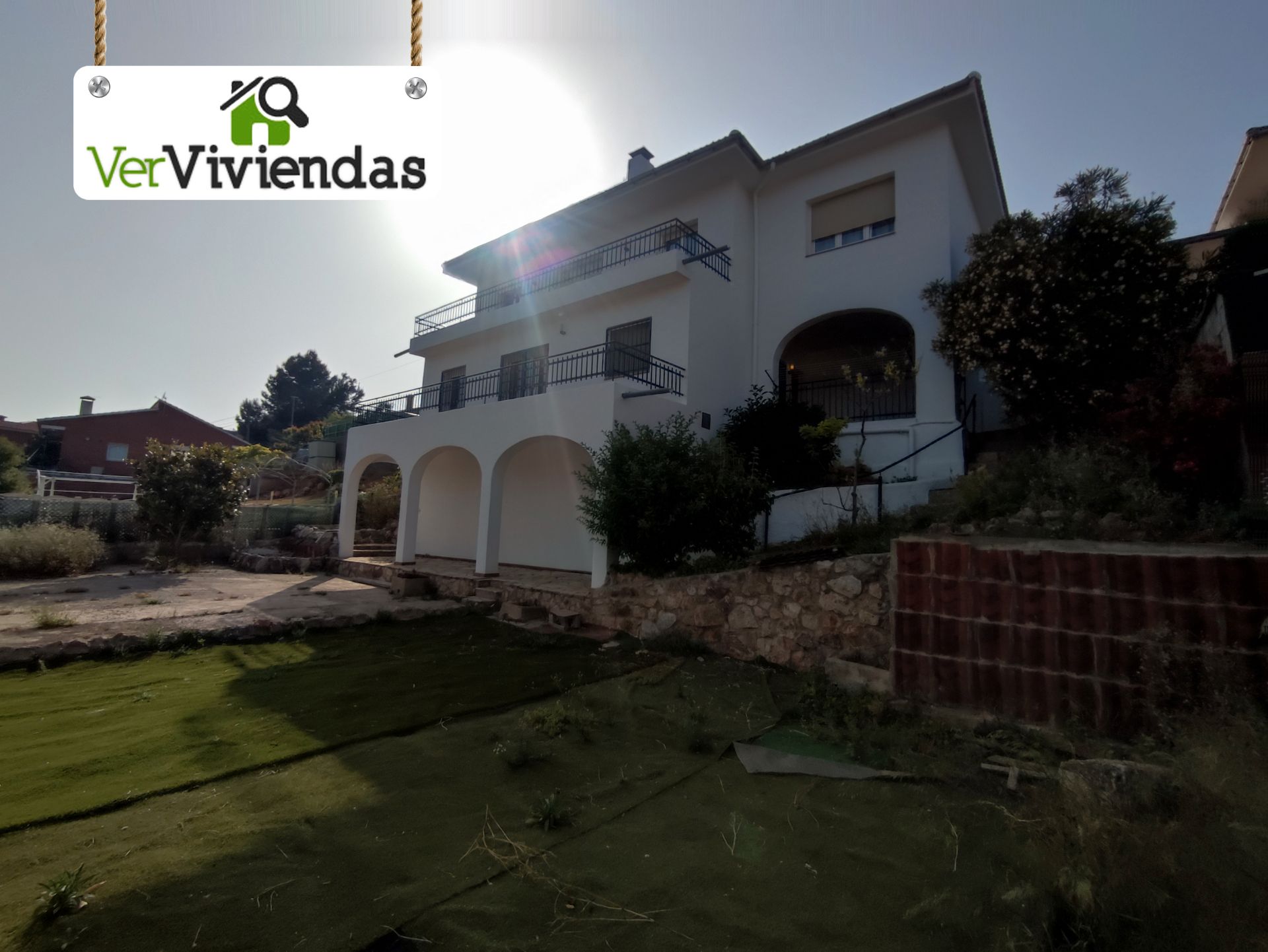 Exterior view of House or chalet for sale in Corbera de Llobregat  with Heating, Private garden and Terrace
