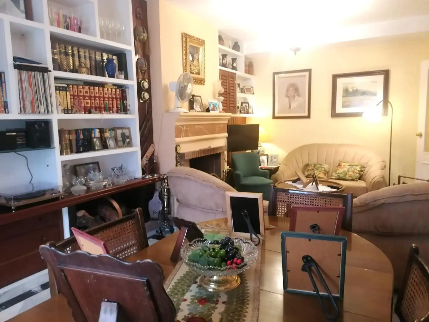 Sala d'estar de Casa adosada en venda en El Puerto de Santa María amb Aire condicionat, Calefacció i Traster