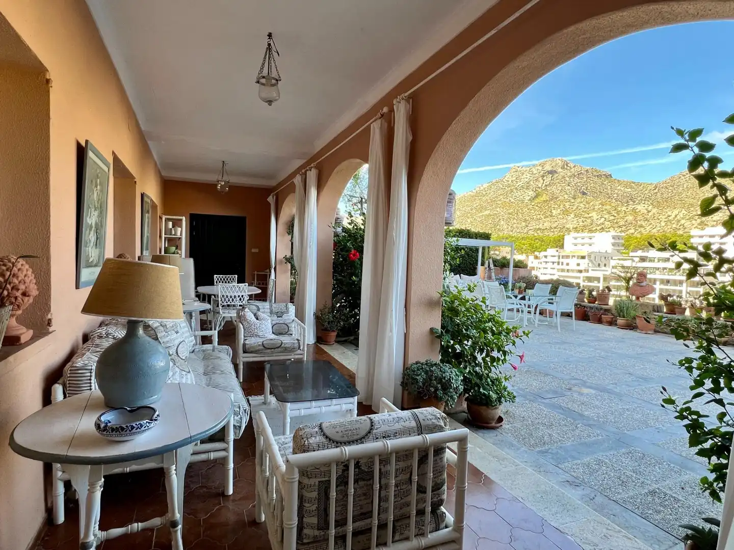 Terrace of Houses for sale in Pollença  with Air Conditioner, Private garden and Terrace