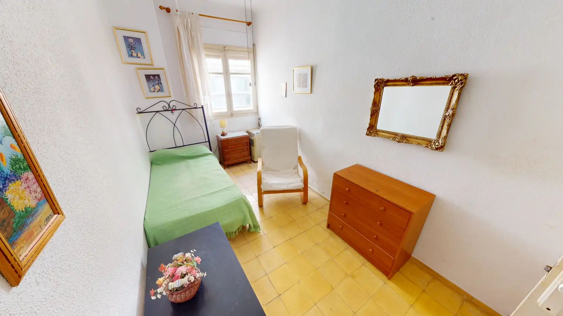 Schlafzimmer von Wohnung zum Verkauf in El Campello mit Möbliert, Ofen und Waschmaschine