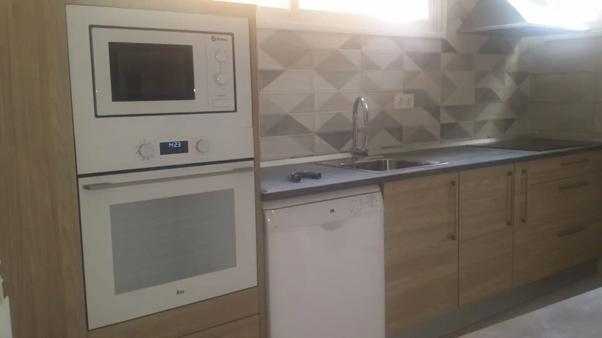 Kitchen of Flat for sale in Zaragoza  with Heating