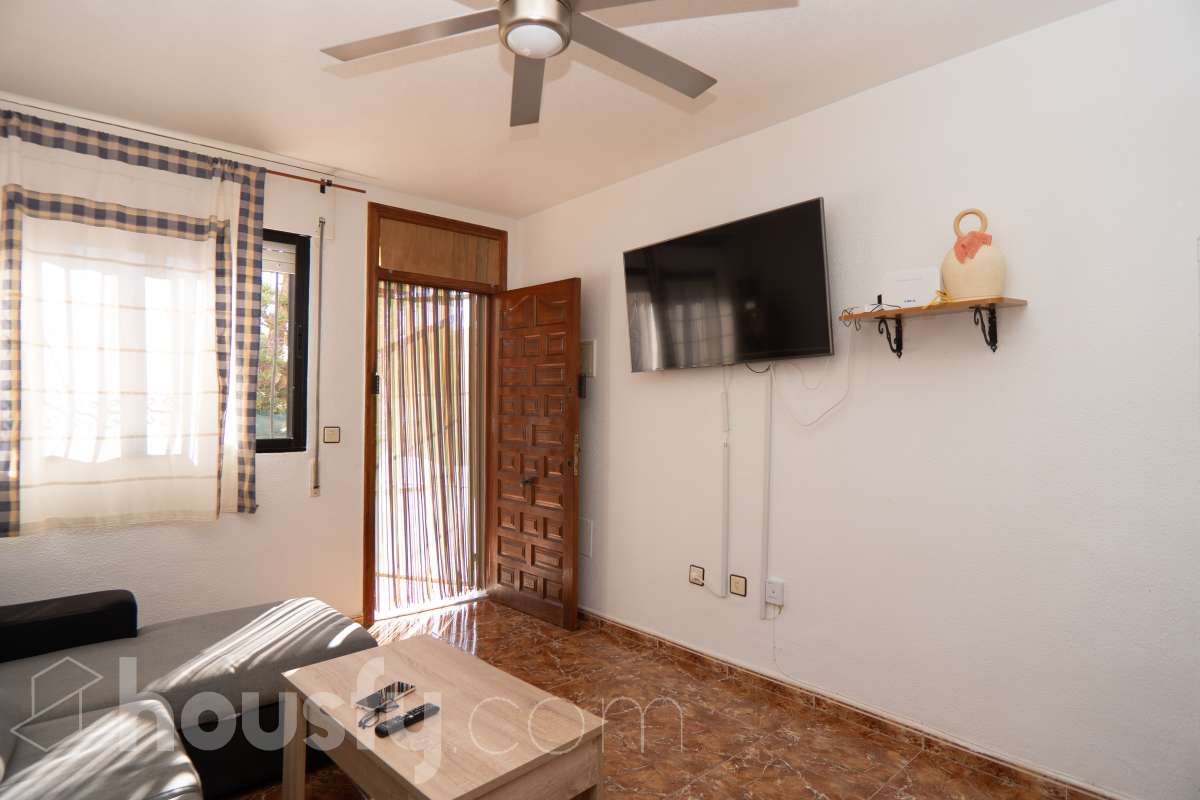 Sala de estar de Planta baja en venta en Mazarrón con Aire acondicionado, Trastero y Amueblado