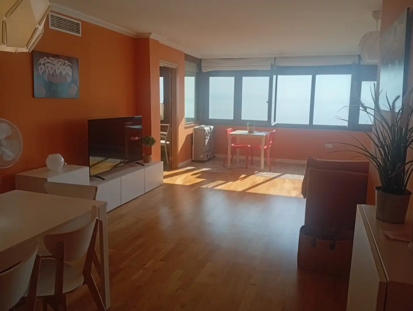 Living room of Flat for rent in Torremolinos  with Air Conditioner, Heating and Terrace